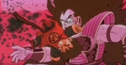 Raditz Gets hit by gohan Meme Template