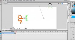 Stickman shooting cursor Meme Template