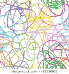 Crayon scribbles Meme Template