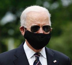 Biden mask Meme Template