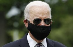 Joe Biden Face mask Meme Template
