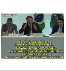 Bolsonaro GETS IT! Meme Template