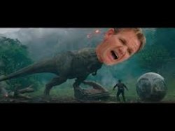 gordon ramsey jurassic park Meme Template