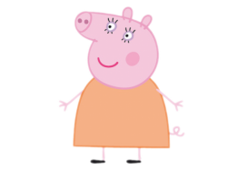 mommy pig Meme Template