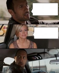 The Rock Transports Karen Meme Template