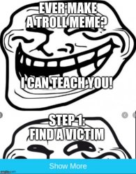 how to make a troll meme Meme Template