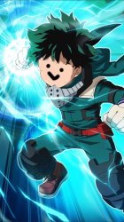 deku from deku show Meme Template