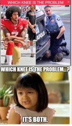 Kaepernick Chauvin Meme Template