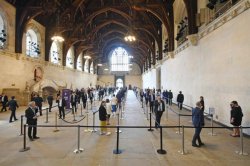 Q in Westminster hall Meme Template