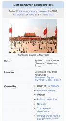 Tiananmen Square protests Meme Template