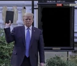 Trump church Meme Template