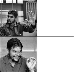 Che Guevara as Drake Likes Meme Template