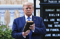 Trump bible Meme Template