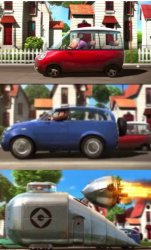 Despicable me car Meme Template