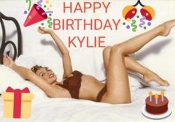 Kylie Happy birthday NSFW Meme Template