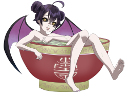 Corona-chan at the tub Meme Template