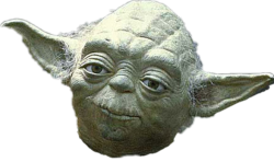 Yoda sticker Meme Template