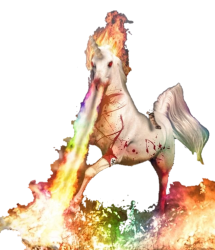 Unicorn sticker Meme Template