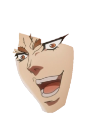 It Was Me Dio sticker Meme Template