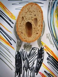 Scream bread Meme Template