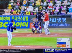 Korean baseball Meme Template