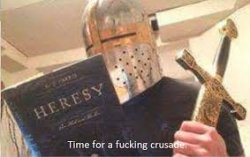 crusade time Meme Template