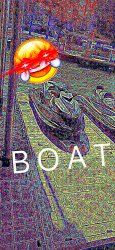 Deep fried boat Meme Template