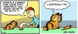 I certainly do Garfield Original Meme Template