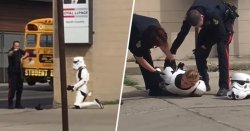 Stormtrooper Arrested Meme Template