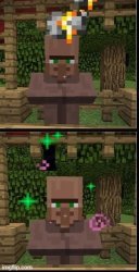 villagers Meme Template