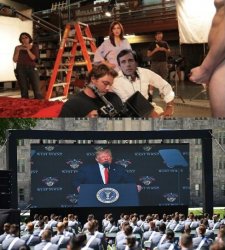 Trump West Point Speech Live Virgin Directing Porn Movie Meme Template