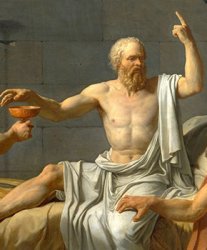 The Death of Socrates Meme Template