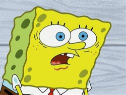 SpongeBob o-face Meme Template