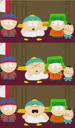 Cartman's One-Sided Fight Meme Template