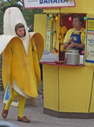 Banana Stand and Suit Meme Template