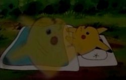 Pikachu at 2am Meme Template