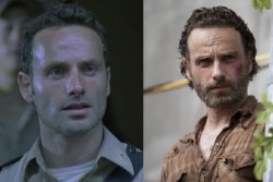 rick grimes before and after Meme Template
