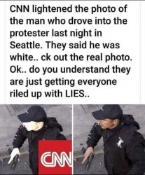 Trustworthy CNN reporting there, trust them to LIE! Meme Template
