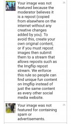 Imageflip nonstop long ongoing harassment & biased censorship of Meme Template