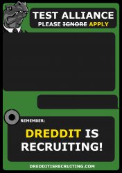 DREDDIT is recruiting! - green Meme Template