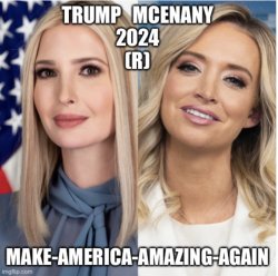 Trump/McEnany 2024 Meme Template