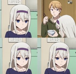 Kei frown/angry Meme Template