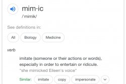 Mimic definition Meme Template