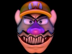 Creepy Wario! Meme Template