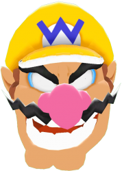 Creepy Wario! Meme Template