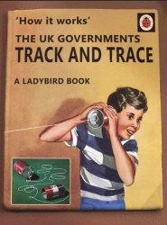 Ladybird track and trace Meme Template