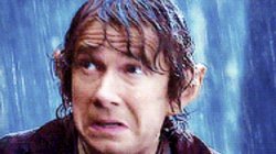 Bilbo’s horrified face of doom Meme Template