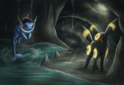 Umbreon vaporeon ship 3 Meme Template