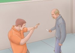 Wikihow defend against knife Meme Template