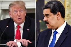 Maduro v trump Meme Template